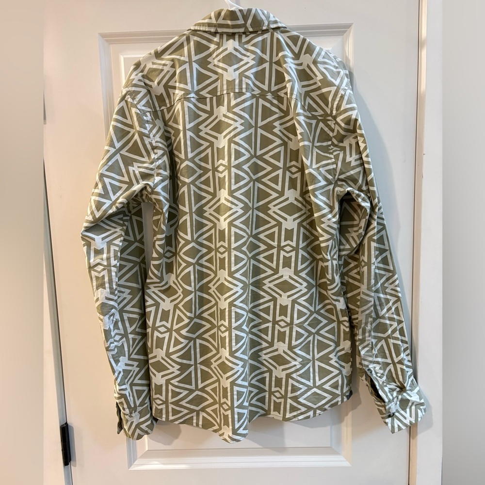 Reverse Threads Men’s Patterned Button Down - image 3